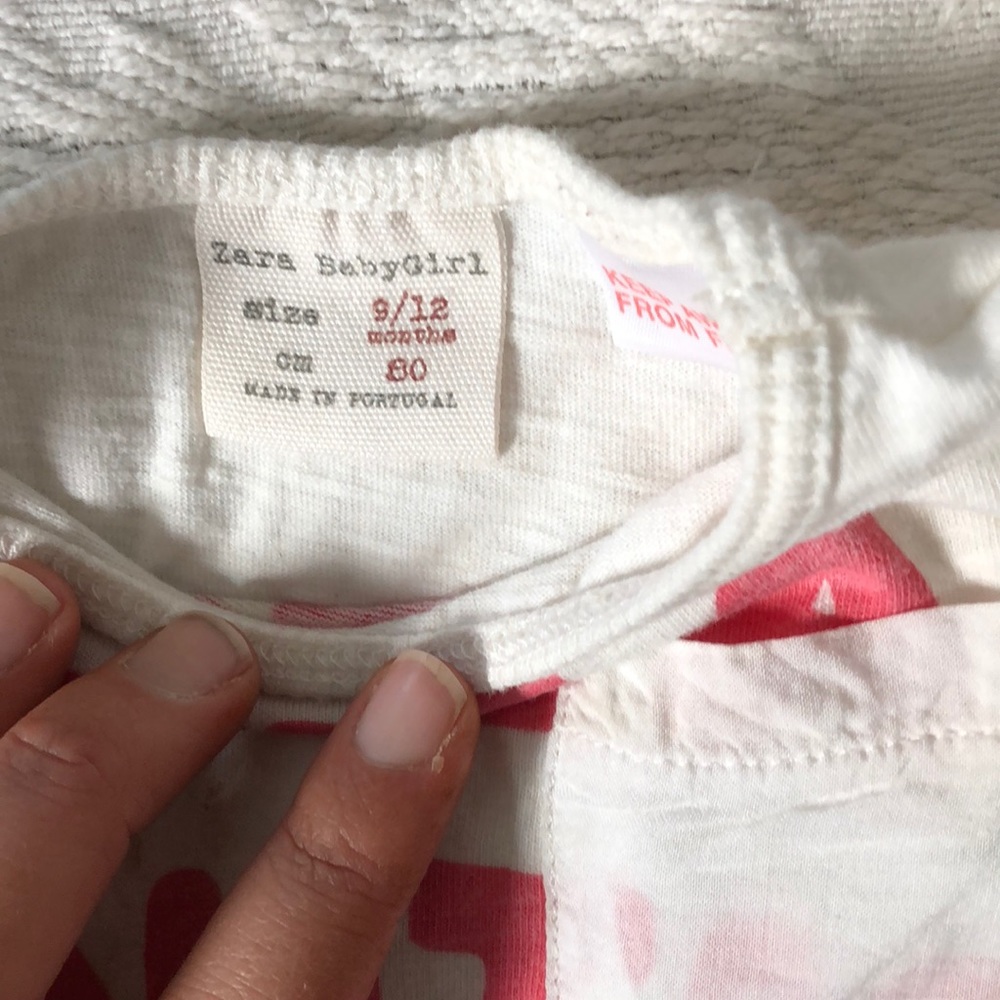 Lot of baby girls Zara tops various sizes - Picture 6 of 8